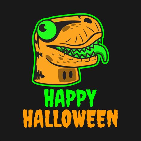Happy Dino Halloween Dinosaurs T Shirt Teepublic