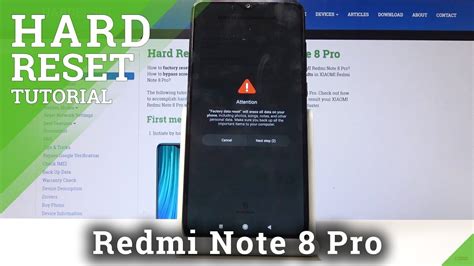 Redmi Note 10 Pro Hard Reset — Xiaomi