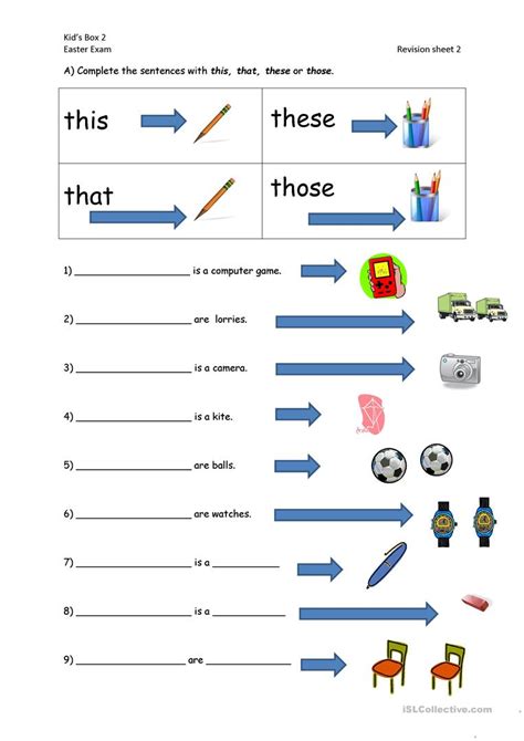 Learn all about nouns and the different types of nouns with the noun worksheets. This, that, these, those - English ESL Worksheets for ...