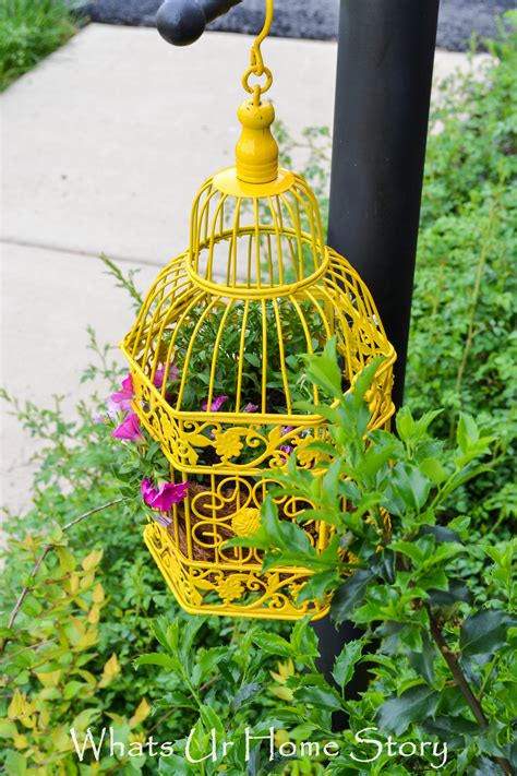 Bird Cage Planter Whats Ur Home Story