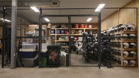 Cage Athletic Equipment Storage Systems
