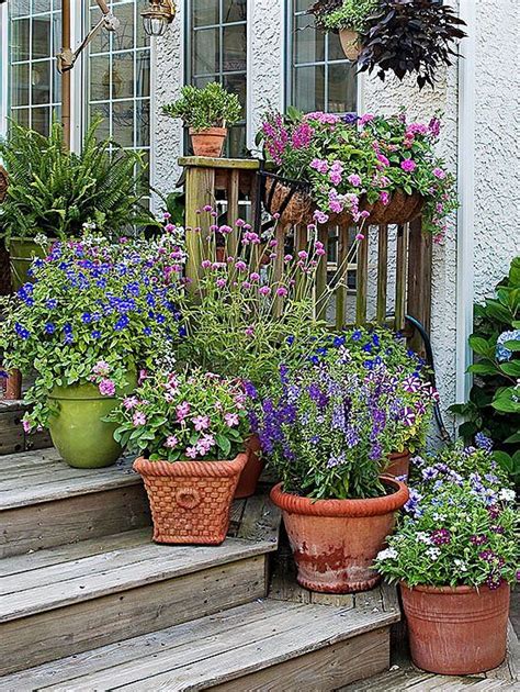 3 Ways To Group Containers Together For A Lush Patio Garden Garden