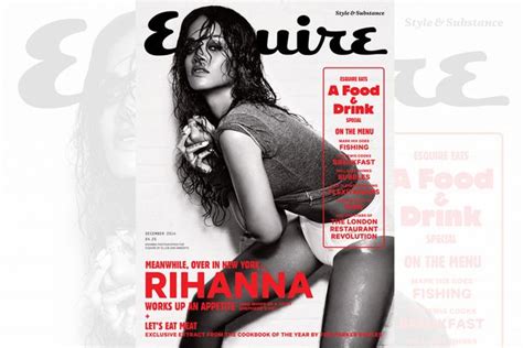 Rihanna Reveals Her Culinary Delights As She Strips Naked