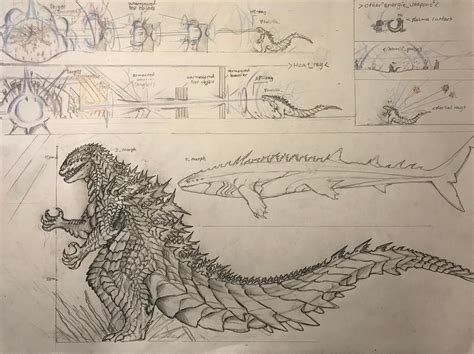 Godzilla Redesign By Bariumbromid On Deviantart