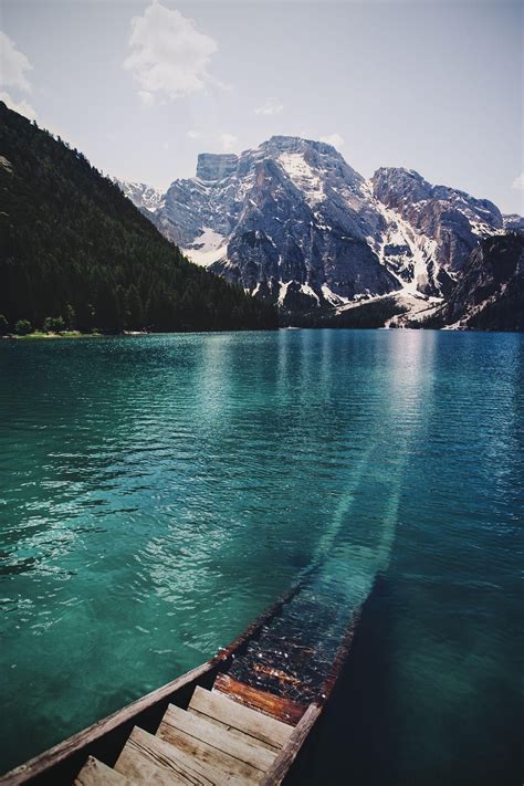 Lake Braies Dolomiti Italy Places To Go Places To
