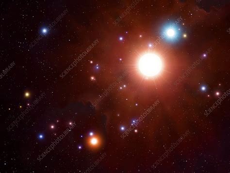 Binary star system - Stock Image - R620/0278 - Science ...