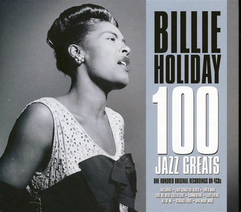 100 Jazz Greats By Billie Holiday Cd With Discordia Taranto Ref