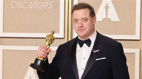 Oscars 2023 Lémouvante Résurrection De Brendan Fraser Sacré