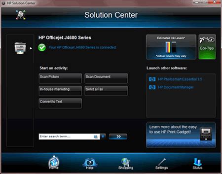 Impresoras HP HP Solution Center No Se Abre Soporte Al Cliente De HP