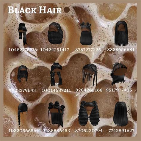 Black Hair Bloxburg Codes Black Hair Roblox Coding Clothes Roblox Roblox