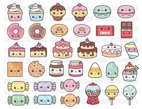 Cute Small Drawings Cute Food Drawings Cute Animal Drawings Kawaii