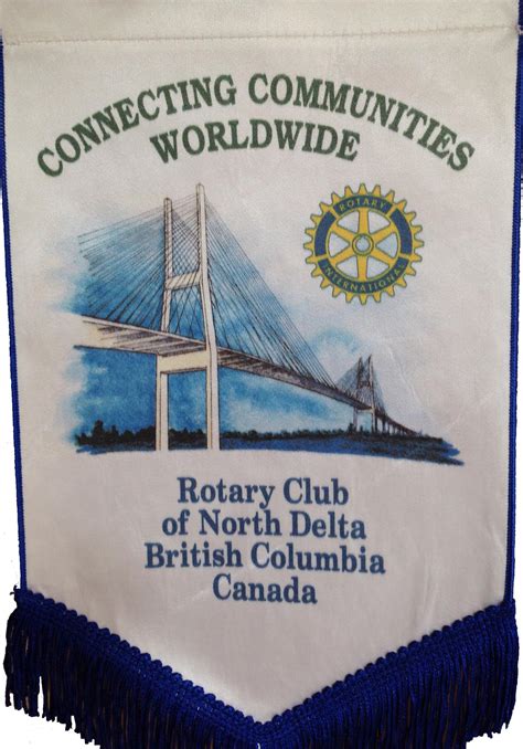 Club Banner Rotary Club Of North Delta