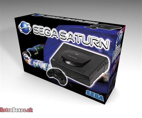 Sega Saturn Console Box Faithful Reproduction