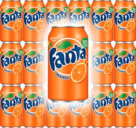 Fanta Orange Soda 12 Fl Oz Cans Pack Of 18 Total Of 216 Fl Oz Wantitall