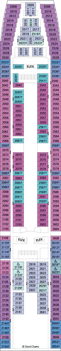 Royal Caribbean Enchantment Of The Seas Deck Plans Ship Layout