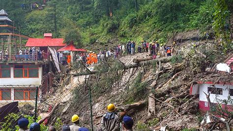 Himachal Rains Two More Bodies Recovered From Debris Of Shiv Temple In Shimla Death Toll