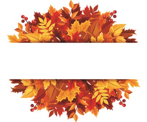 Beautiful Autumn Leaves Vector Background Graphics 02 Free Download