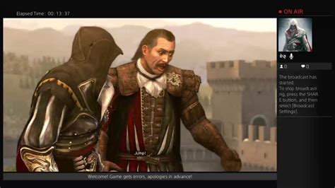 HD Assassin S Creed Brotherhood Gameplay Walkthrough PS4 Pro Part 1