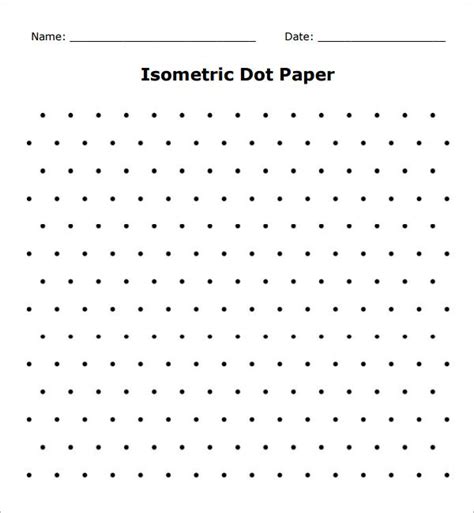 Isometric Dot Paper Sheet With Images Isometric Paper Isometric Paper