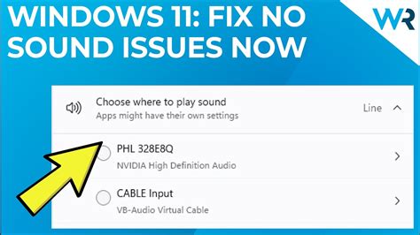 No Sound In Windows 11 Try These Fixes Now Youtube