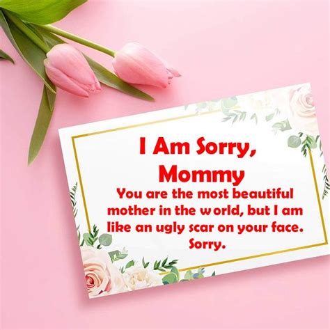 150 Im Sorry Mom Lovely Sorry Messages For Mother Dreams Quote