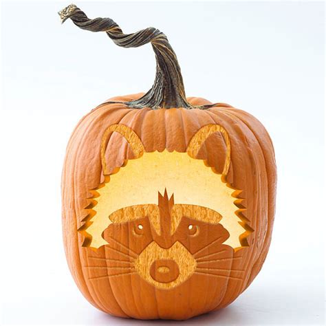 Free Woodland Theme Pumpkin Stencils From Better Homes And