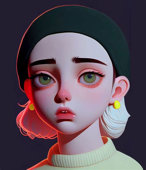 Female Character Concept Character Modeling 3d Character Character Design Casual Art Cg