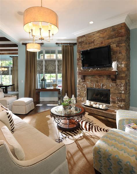 40 Awesome Living Room Designs With Fireplace Decoration Love