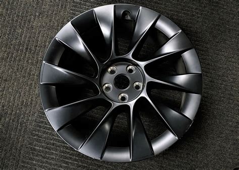 1 2020 2021 Factory Tesla Model Y 20 Oem Black Wheel Induction Rim
