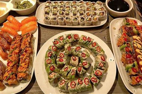 Dwayne The Rock Johnson Shares 100 Piece Sushi Meal