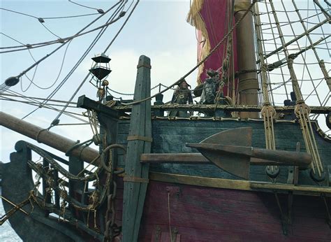 Queen Anne S Revenge New Sails Image Pirates Of The Caribbean New