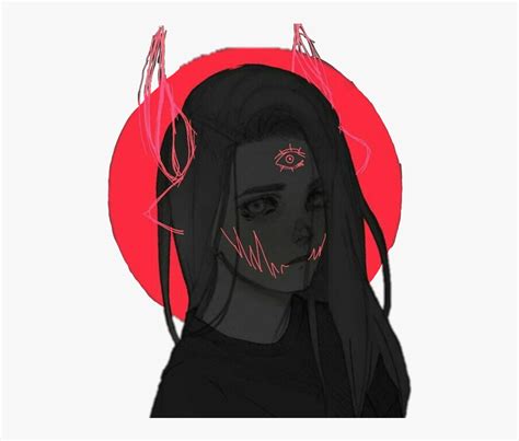 Anime Girl Clipart Demon Sad Demon Girl Anime Free Transparent