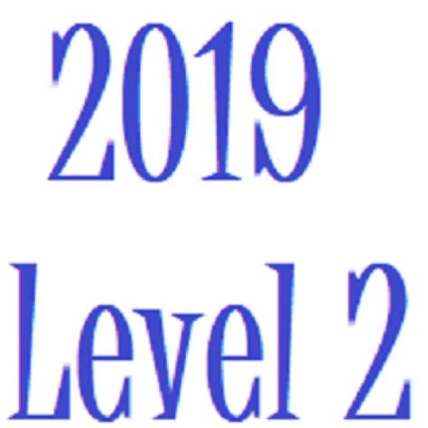 2019 Level 2 Review