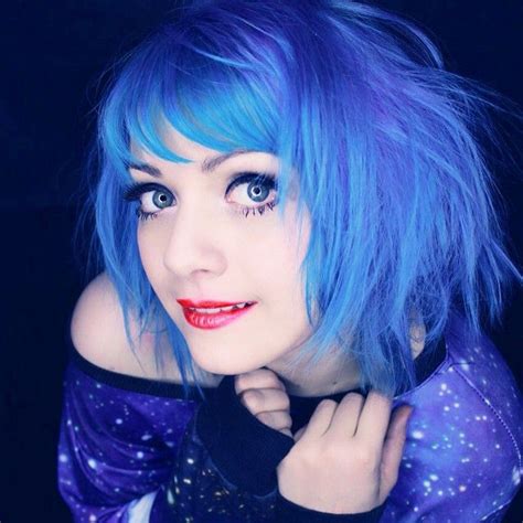 The 25 Best Bright Blue Hair Ideas On Pinterest