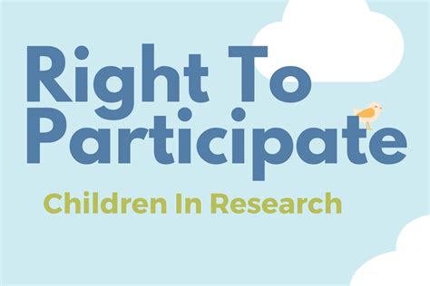 Right To Participate Children In Research Kids Brain Health Network