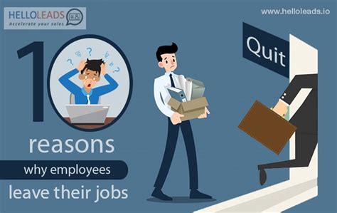 Reasons Why Employees Leave Their Jobs Helloleads Crm Blog