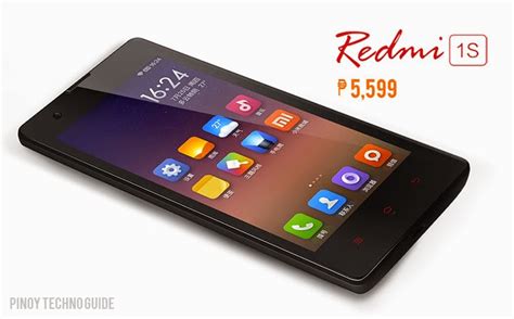 Xiaomi Redmi 1s Officially Priced ₱5599 In The Philippines Full