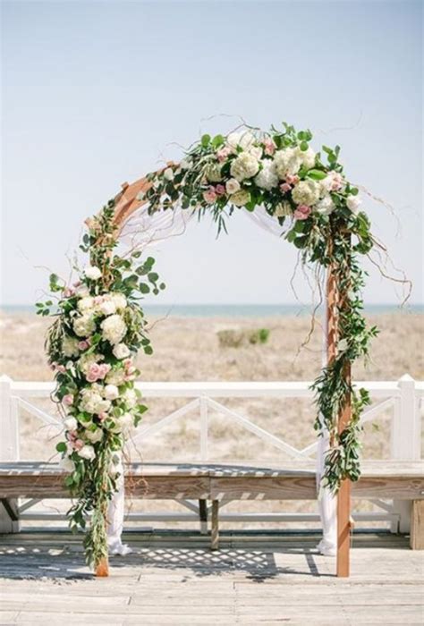 25 Beautiful Wedding Floral Arches To Get Inspired Weddingomania