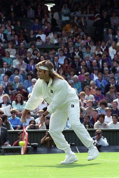 Wimbledon Tennis Andre Agassi June 1991 91 4091 201 Photos Prints