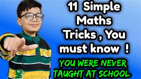 11 Maths Tricks You Must Know Vedic Maths Tricks For Fast Calculation Maths Tricks Chiku