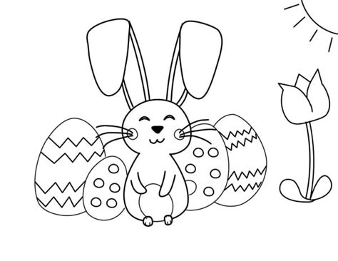 Click on the image to view the pdf. Printable Easter Coloring Pages - To Simply Inspire