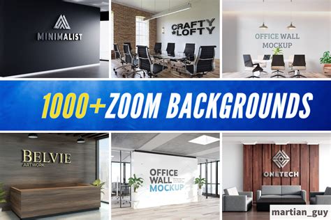 Design Custom Zoom Virtual Background With Your Logo By Martianguy