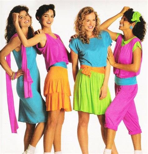Neon Colors Fashion Guys 80s And 90s Fashion Fashion Looks Womens
