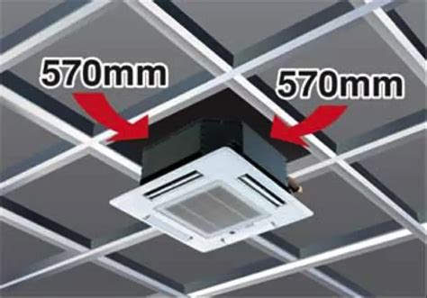 Mitsubishi Electric Ceiling Cassette 4 Way Flow Plfy P Vcm E Review