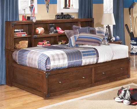 Delburne Twin Bookcase Storage Bed From Ashley B362 85 51 82