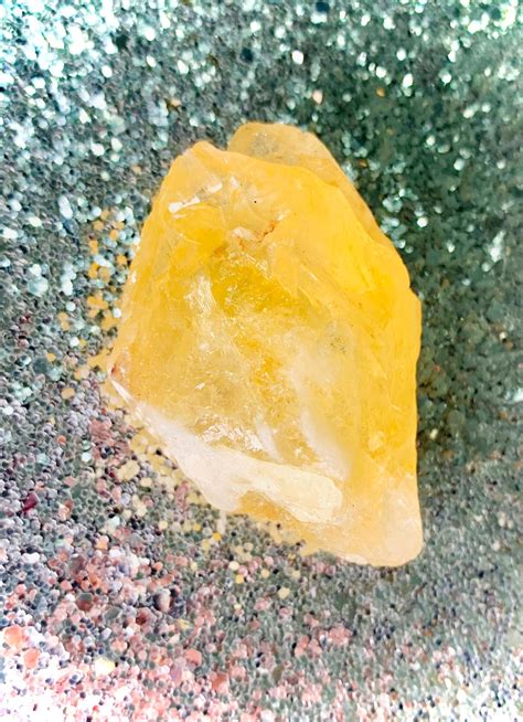 Natural Citrine Crystal Rough Raw Citrine Stone Rock Crystal Etsy