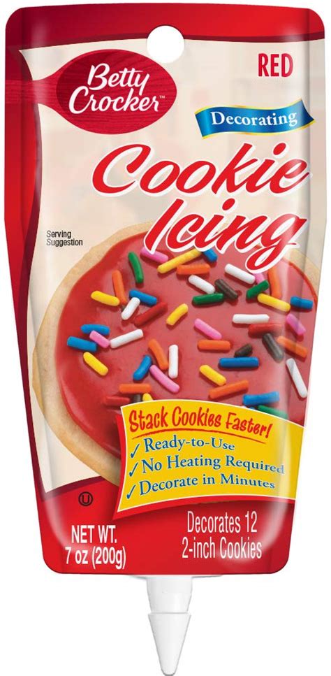 Betty Crocker Cookie Icing Red 7 Oz