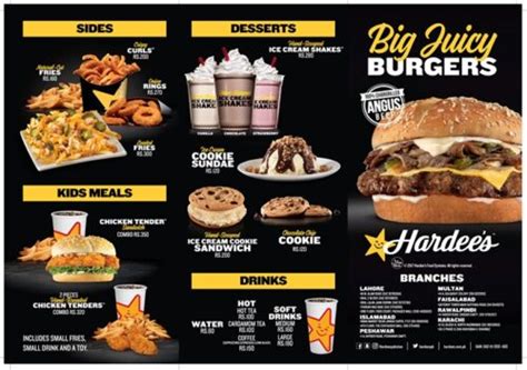 Hardees Faisalabad Menu Prices Contact Number Location Deals Address
