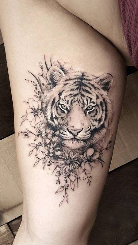 Tatuajes De Tigres Originales Con Mucho Significado Mini Tatuajes