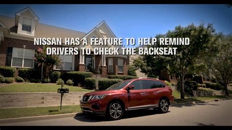 2018 Nissan Pathfinder Rear Door Alert Review Automototv Youtube